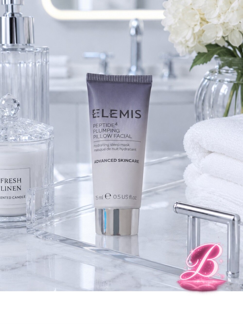 ELEMIS Peptide4 Plumping Pillow Facial Sleep Mask
